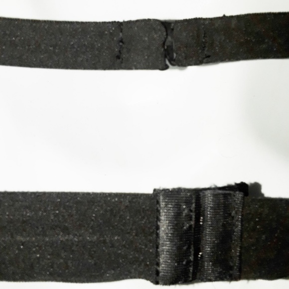 Black Hollow Out Strappy Body Harness Bralette Set - Picture 5 of 7